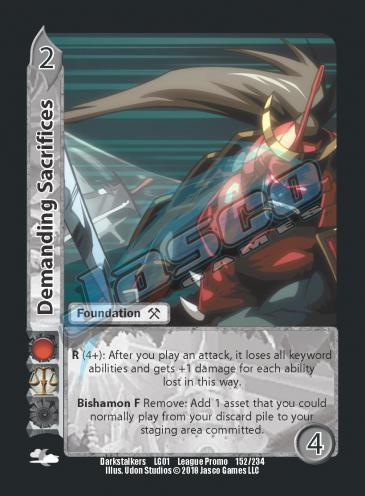 Demanding Sacrifices FOIL